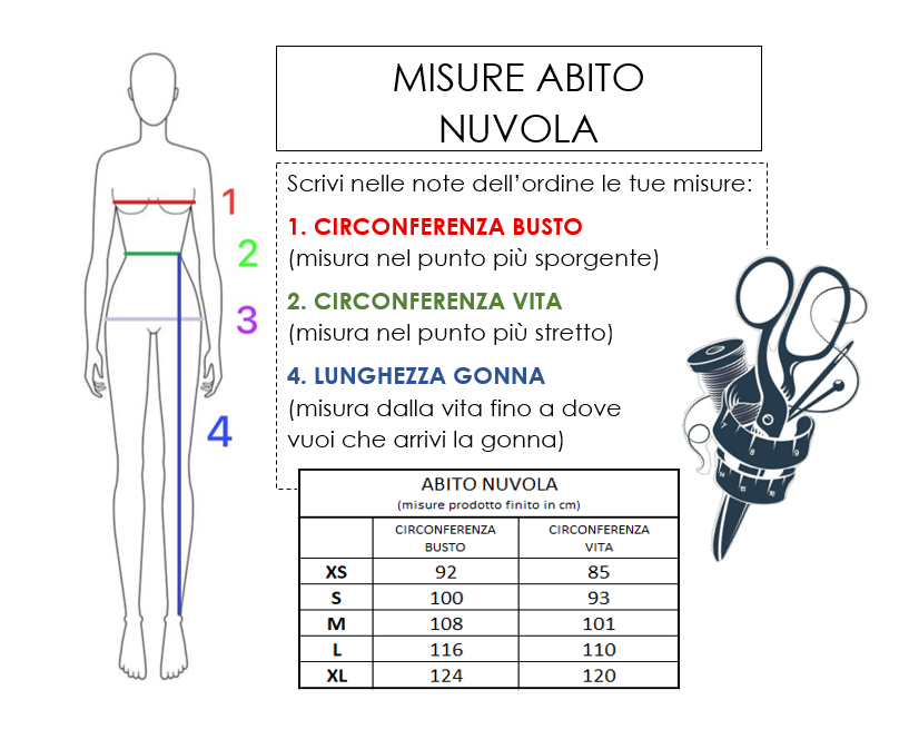 NUVOLA abito NERO FIORI (unico)