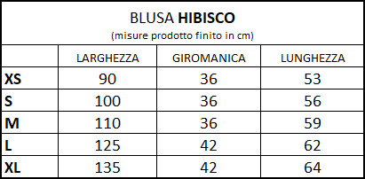 HIBISCO BIANCO FIORELLINI NERI