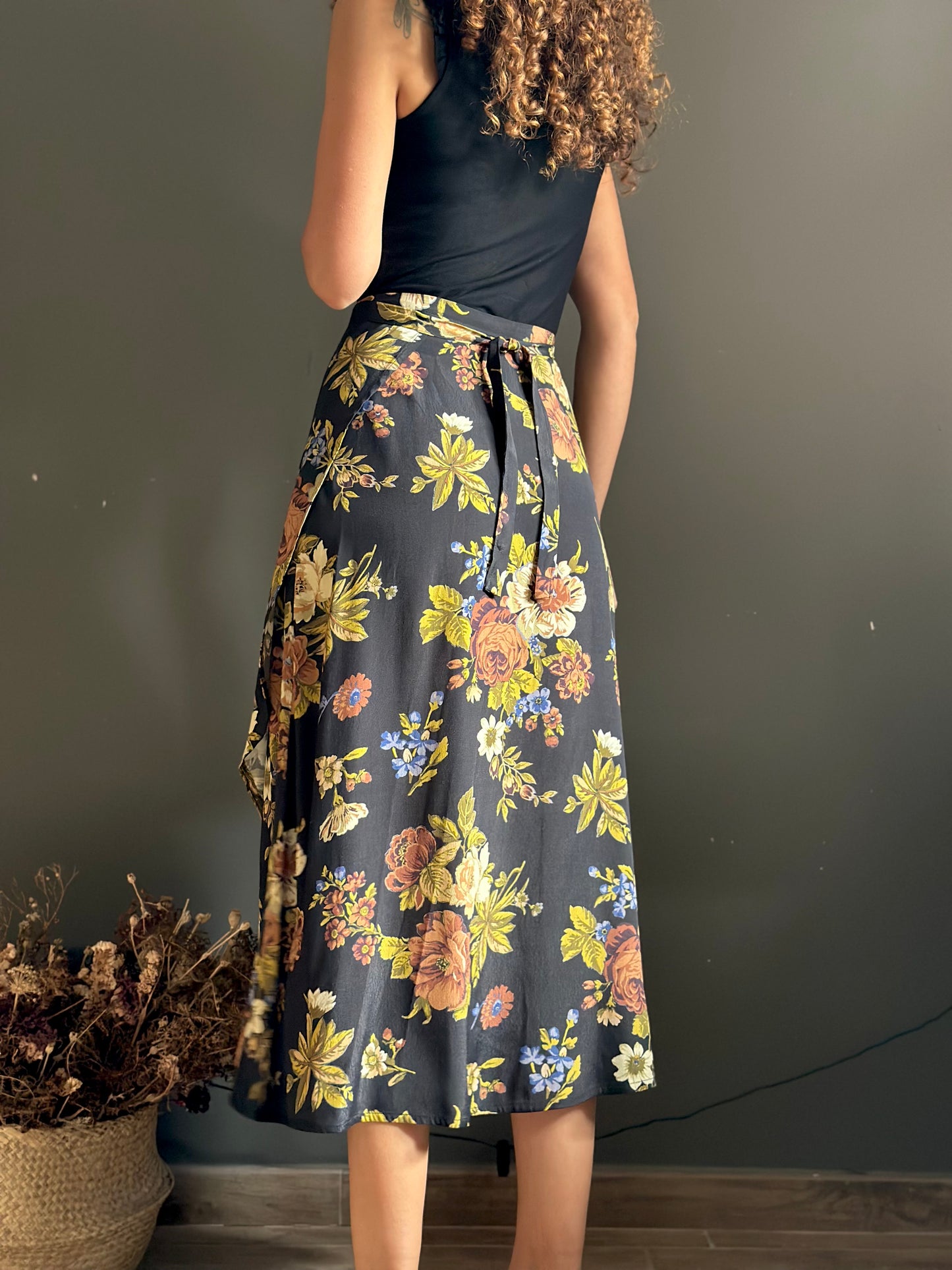 TULIPANO nera fiori (unica - pronta consegna)
