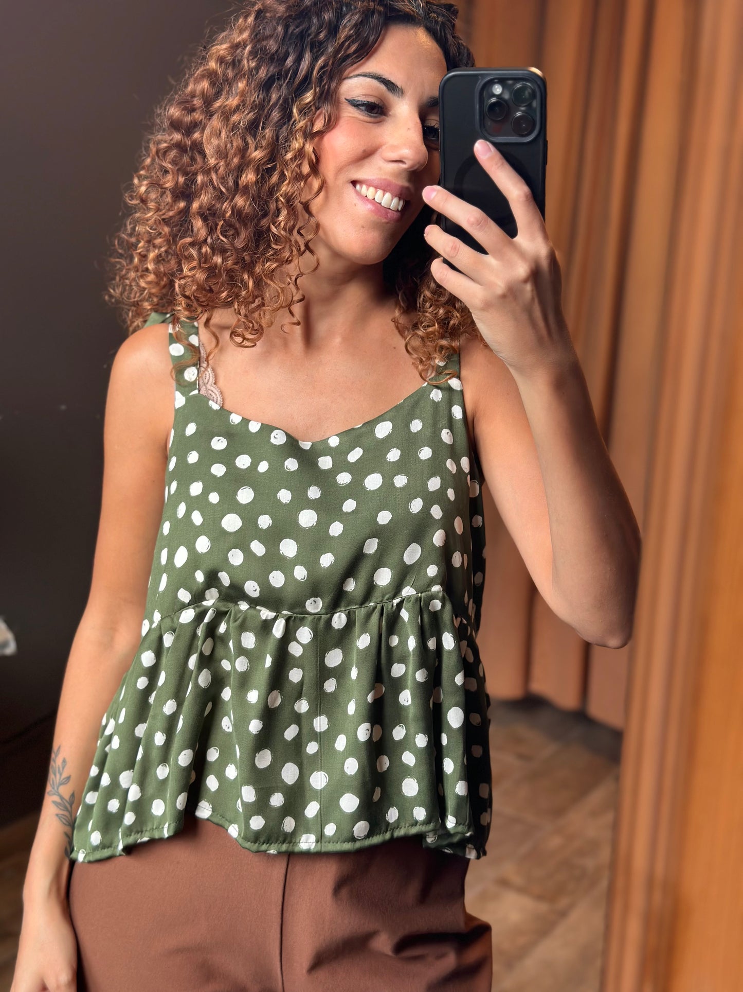SUNSET top pois (pronta consegna)