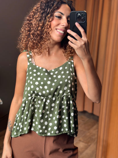 SUNSET top pois (pronta consegna)