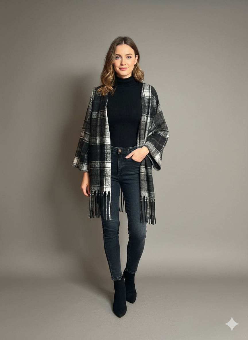 BLACK LOTUS POLKA DOT/FLOWERS (long/short)