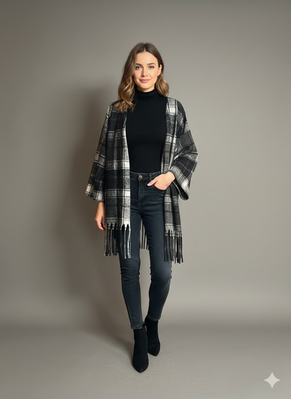 BLACK LOTUS POLKA DOT/FLOWERS (long/short)