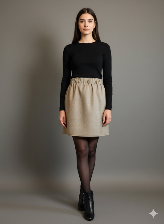 BOCCIOLO LANA BEIGE (Ultimo pezzo)