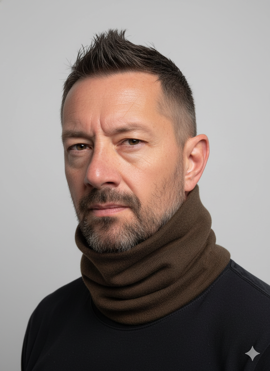 FIOCCO DI NEVE MARRONE