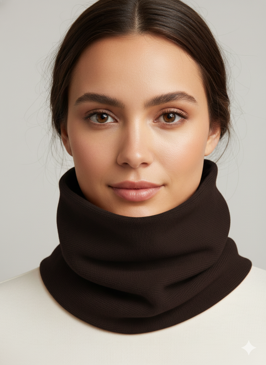 FIOCCO DI NEVE MARRONE