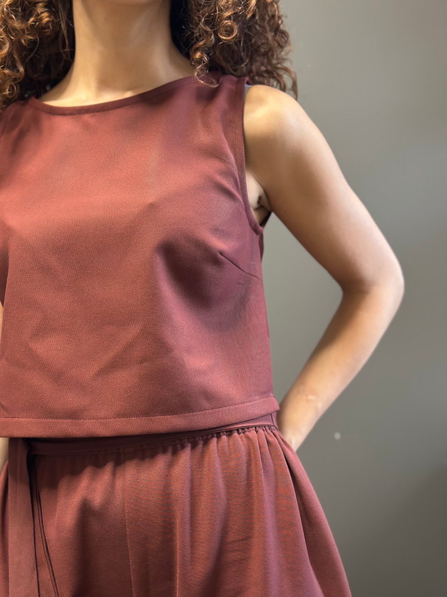 ULIVO COTONE BORDEAUX