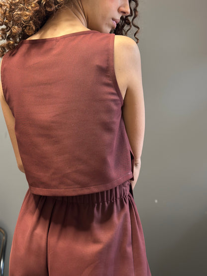 ULIVO COTONE BORDEAUX