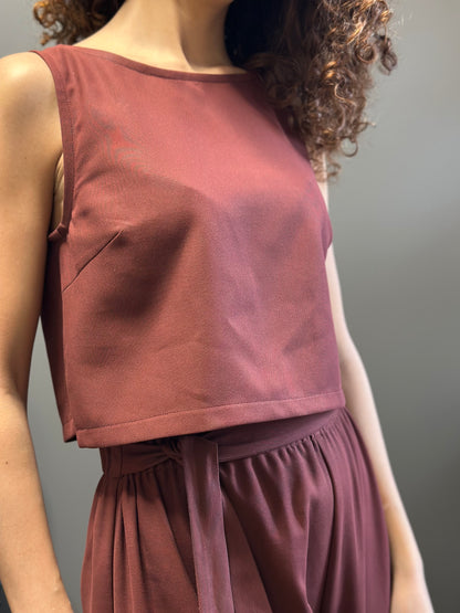 ULIVO COTONE BORDEAUX