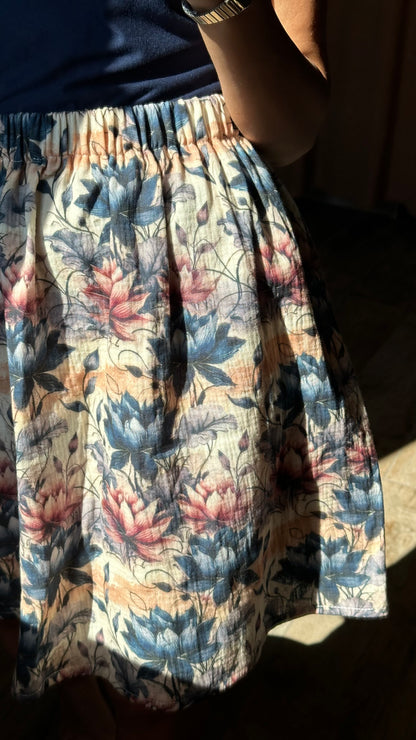 BOCCIOLO FIORI DI LOTO (unica - pronta consegna)