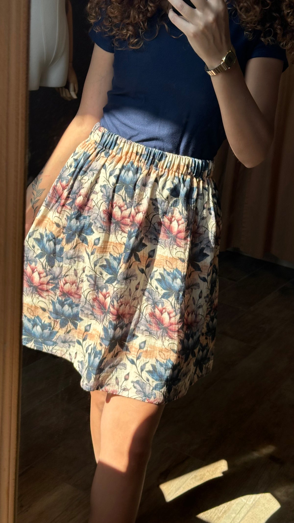 BOCCIOLO FIORI DI LOTO (unica - pronta consegna)