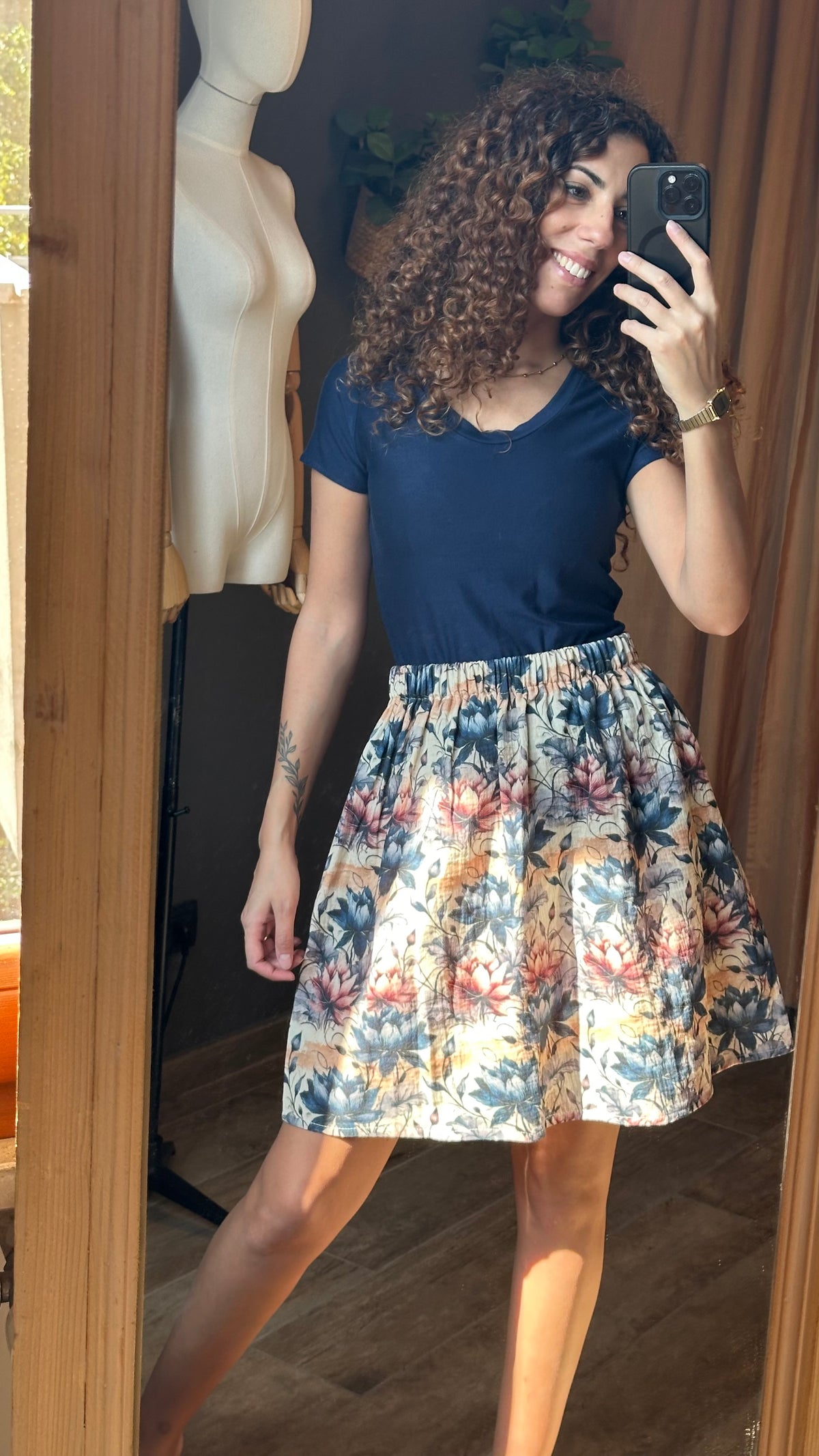 BOCCIOLO FIORI DI LOTO (unica - pronta consegna)