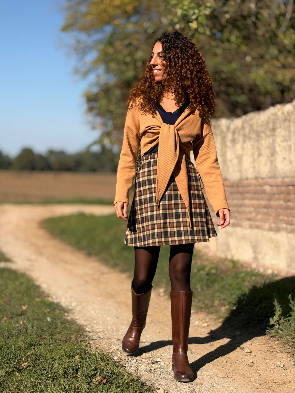 TULIPANO mini tartan