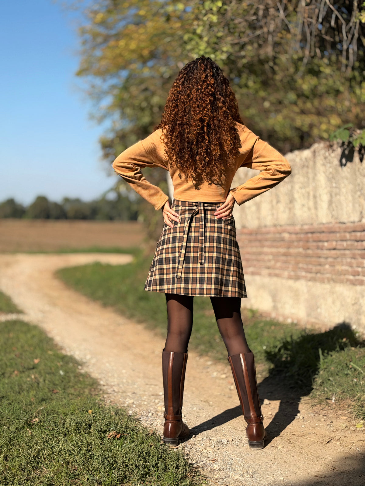 TULIPANO mini tartan