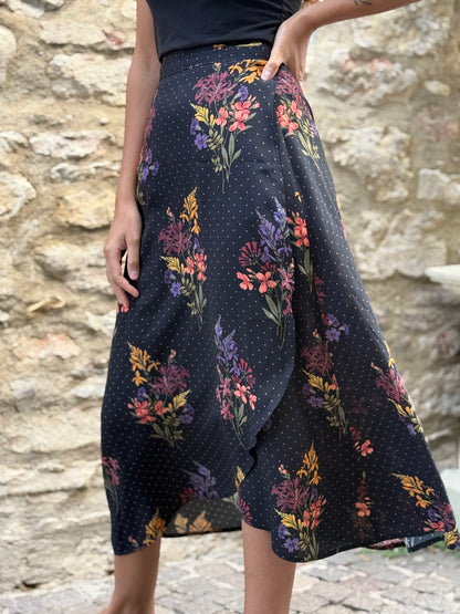 TULIPANO NERA POIS FIORI