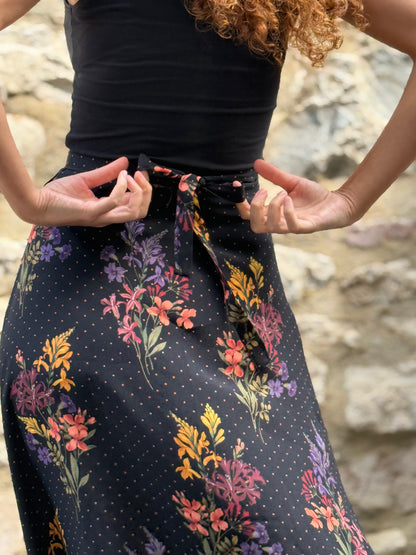 TULIPANO NERA POIS FIORI