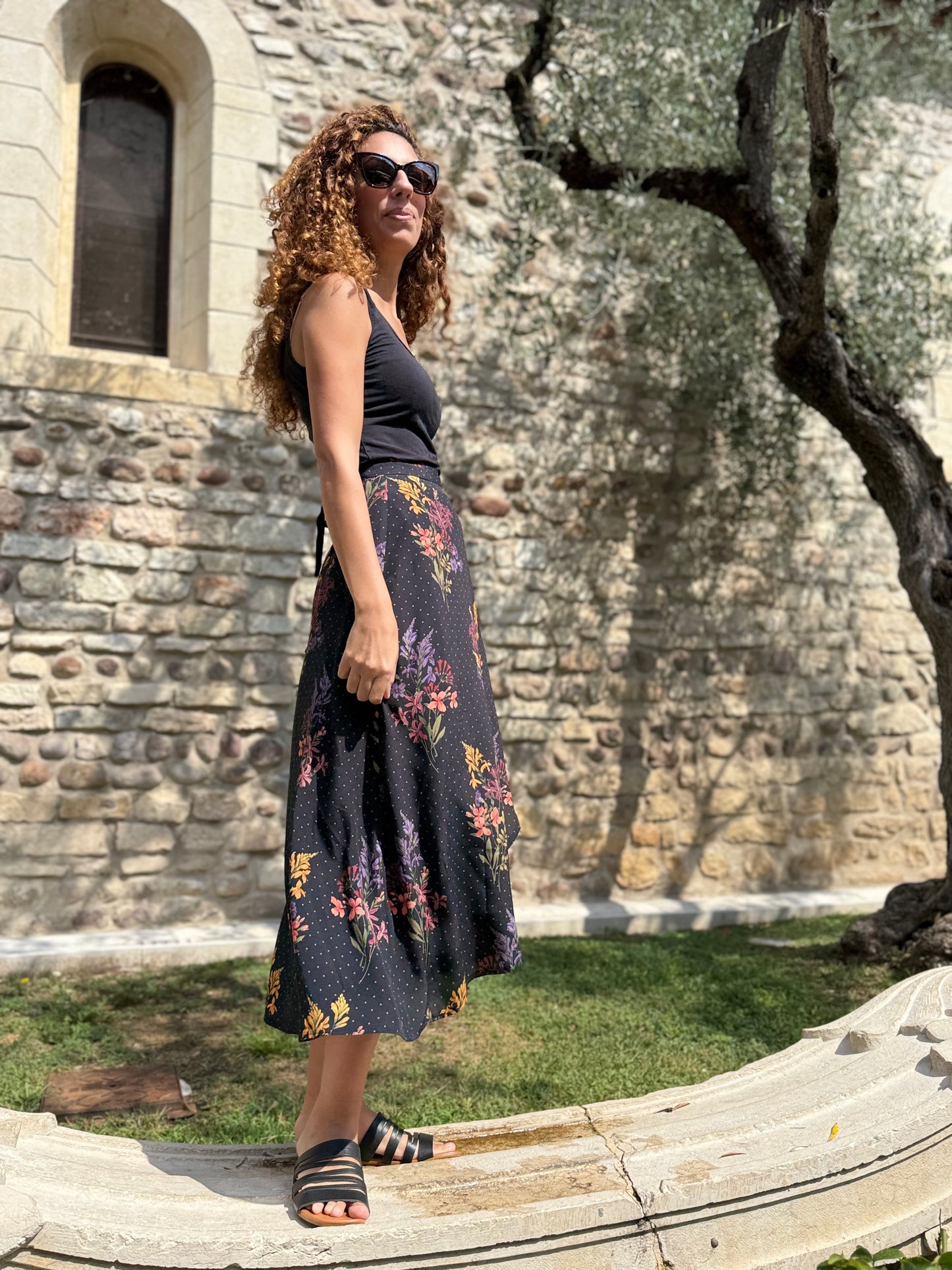 TULIPANO NERA POIS FIORI