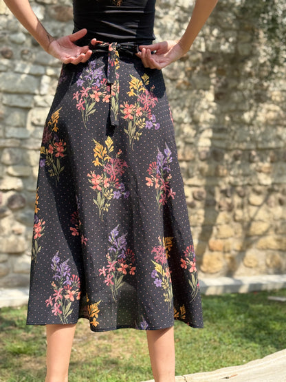 TULIPANO NERA POIS FIORI