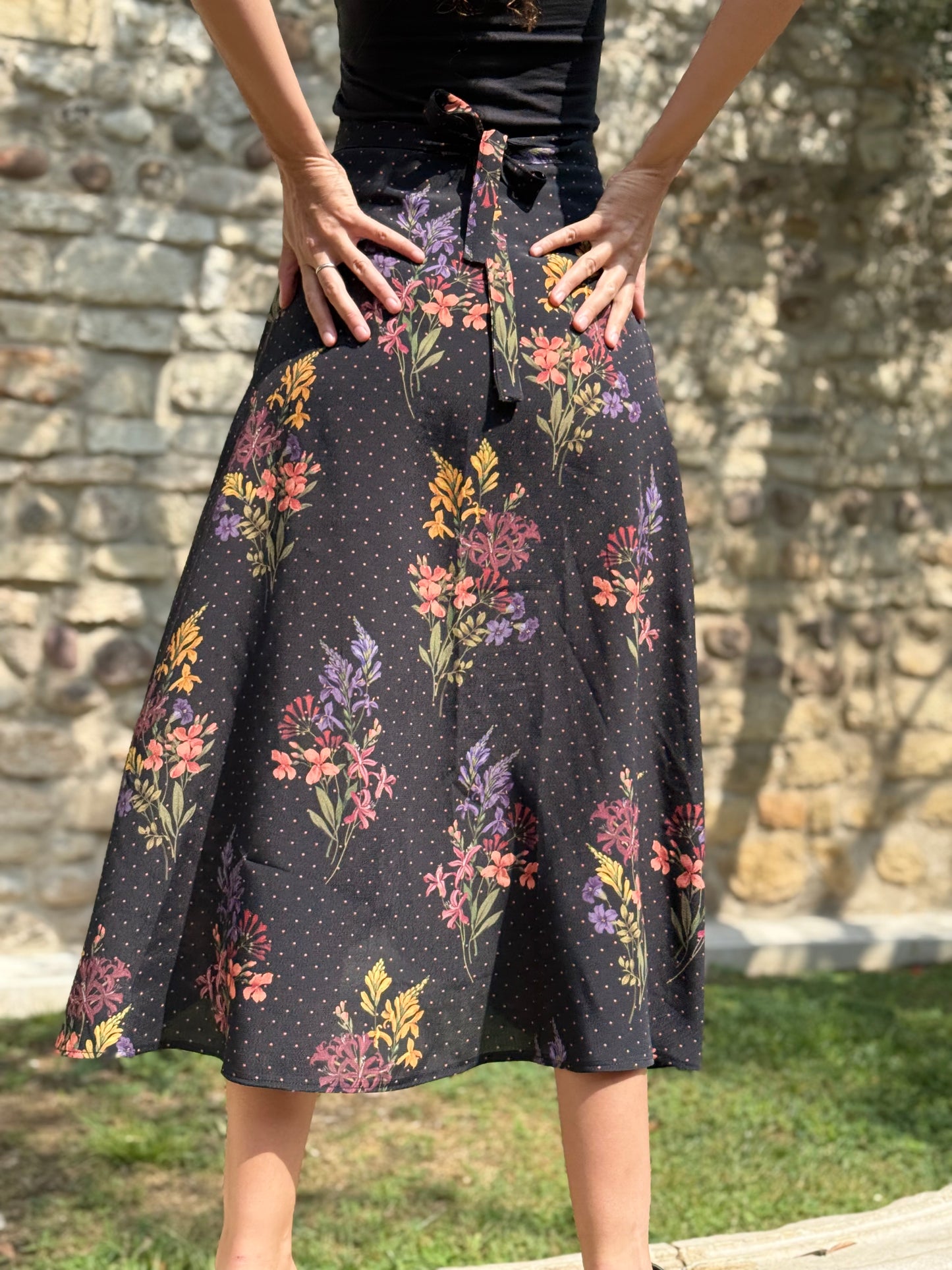 TULIPANO NERA POIS FIORI