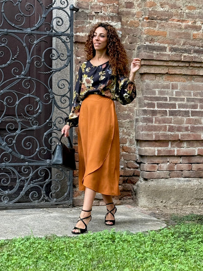 TULIPANO TENCEL COGNAC