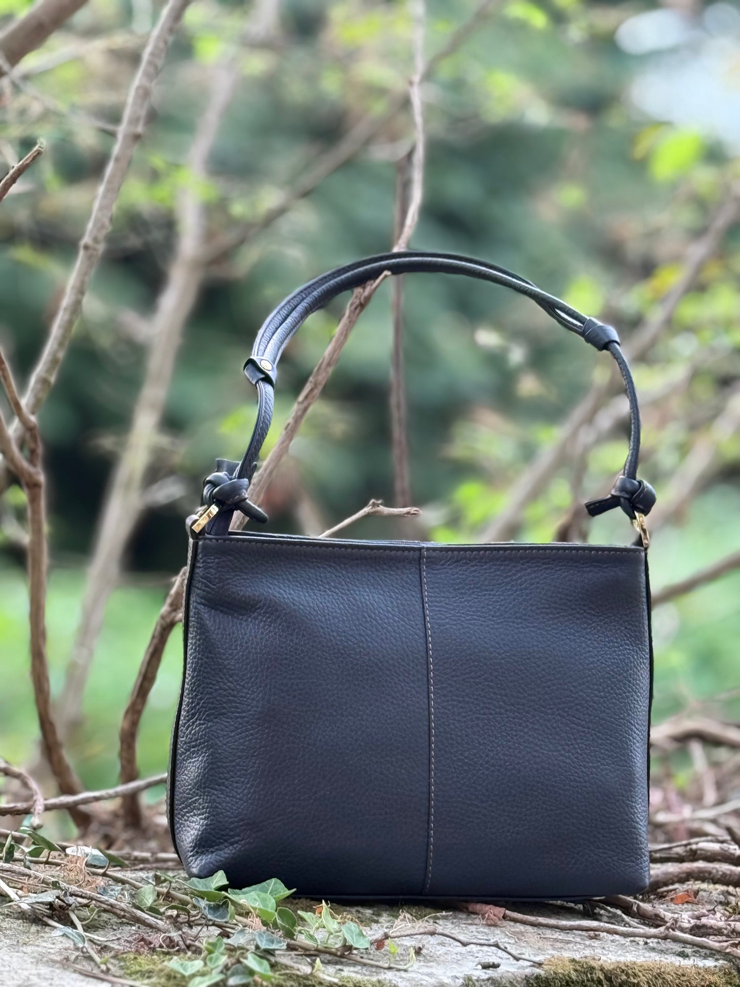 ROSEMARY - VERA PELLE - BLU