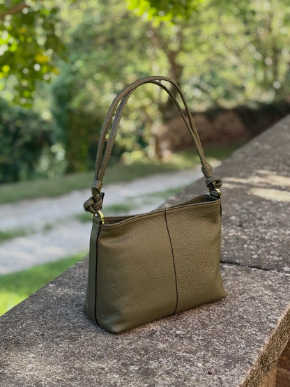 ROSEMARY - VERA PELLE - VERDE