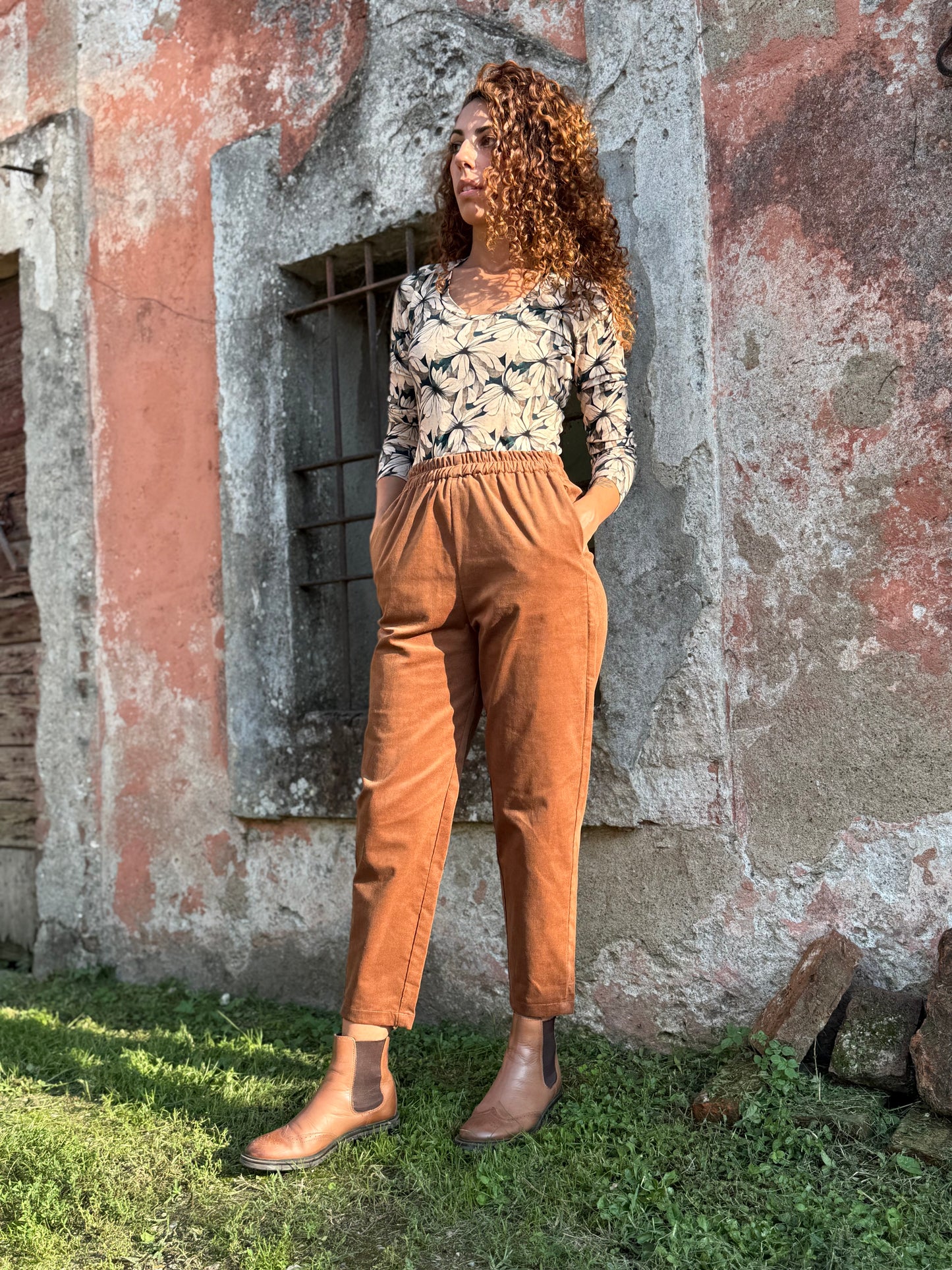 CAROTA VELLUTO A COSTE NOCCIOLA (pronta consegna)