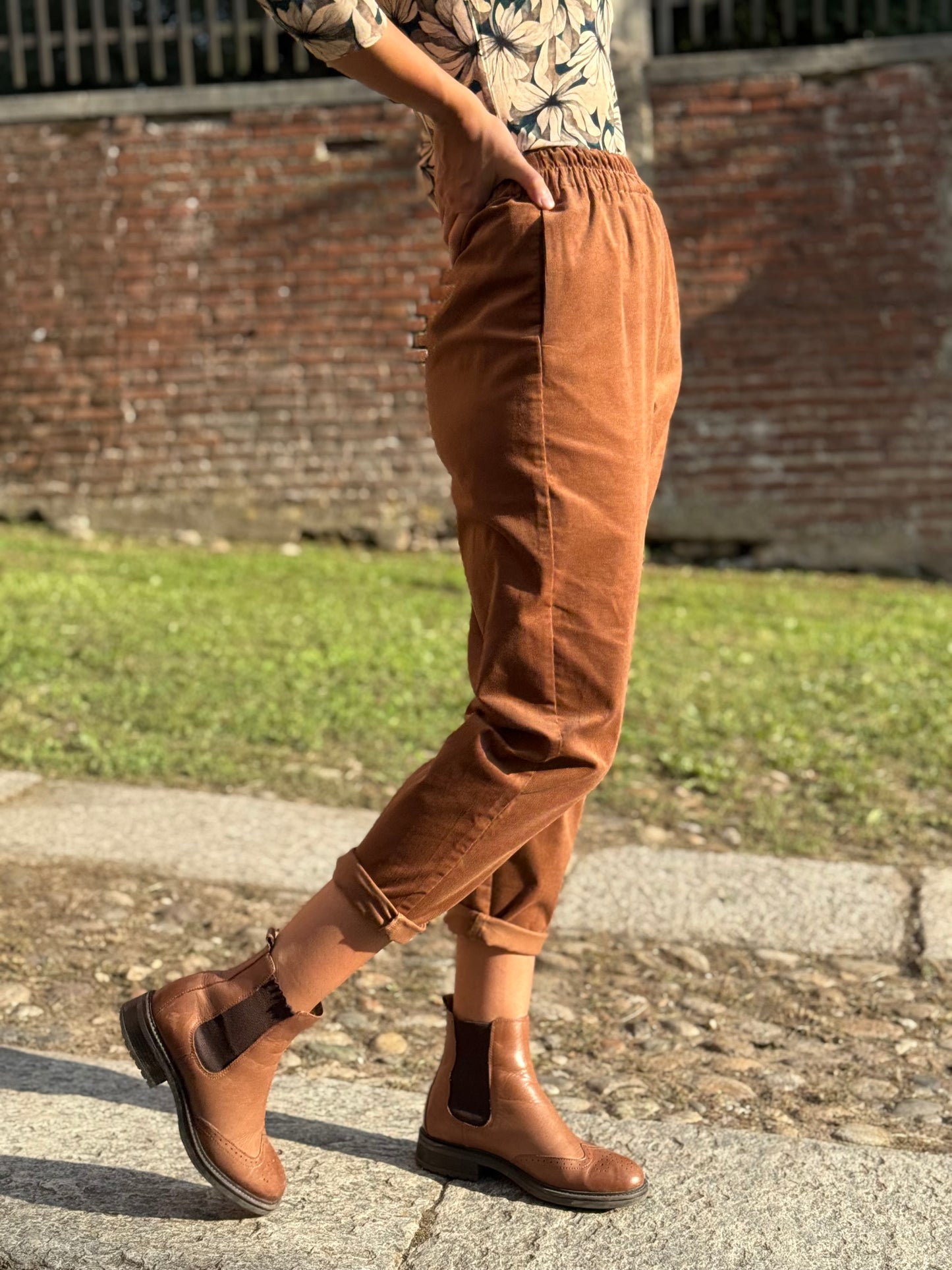 CAROTA VELLUTO A COSTE NOCCIOLA (pronta consegna)