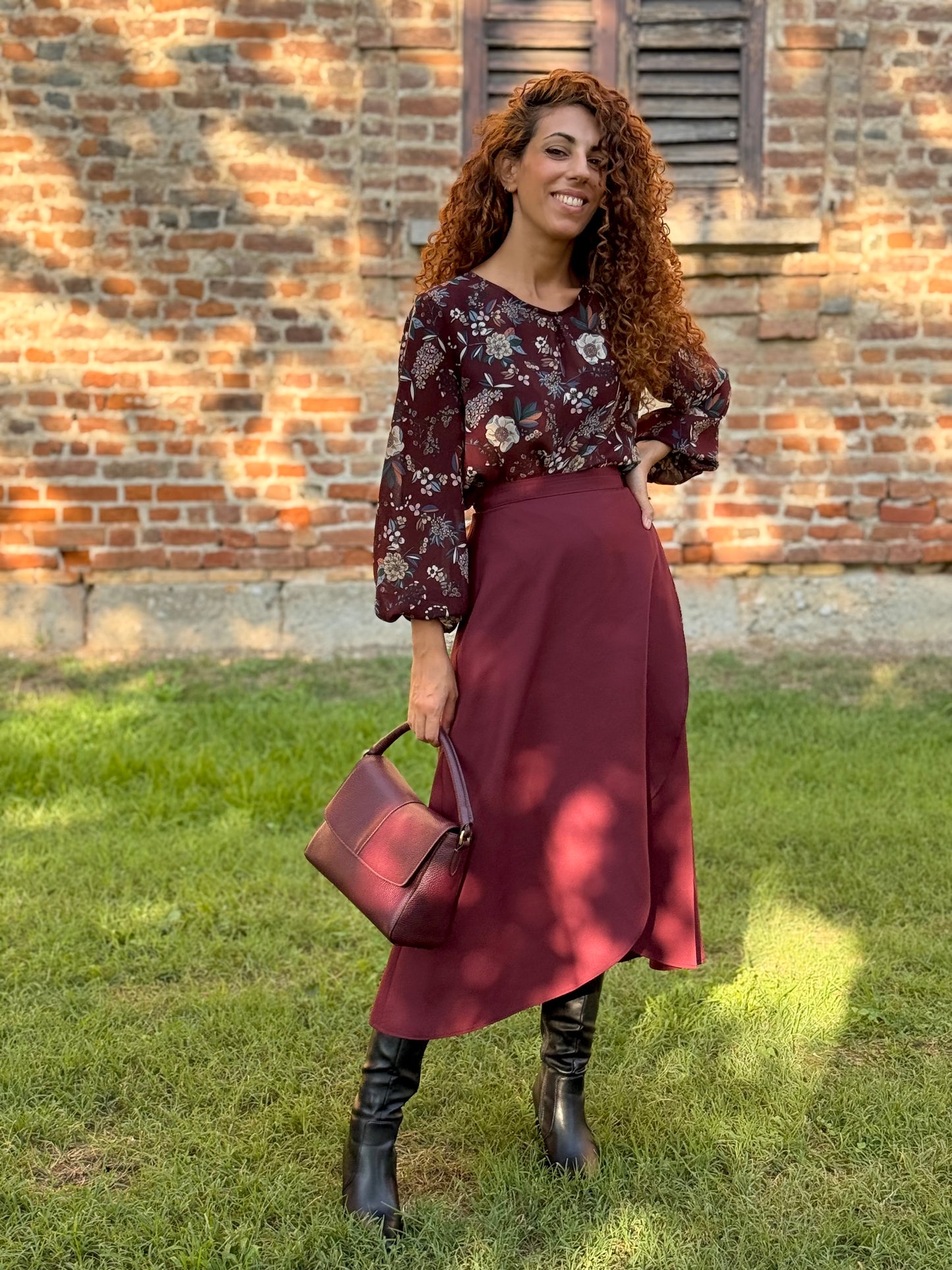 TULIPANO TENCEL BORDEAUX