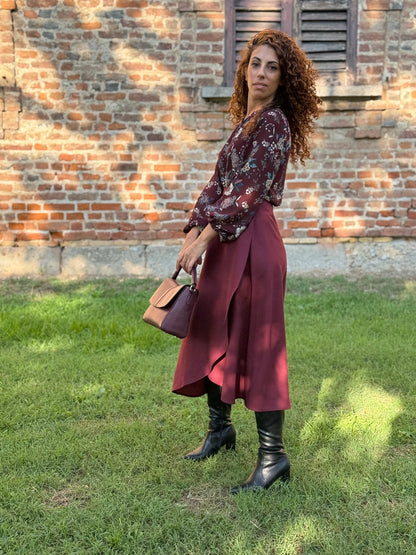 TULIPANO TENCEL BORDEAUX