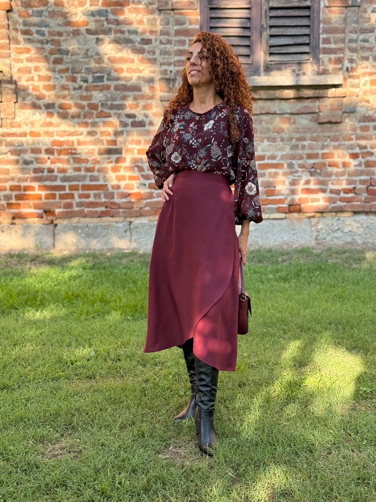 TULIPANO TENCEL BORDEAUX