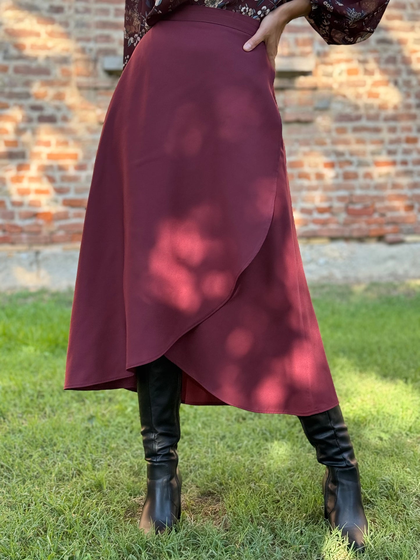 TULIPANO TENCEL BORDEAUX