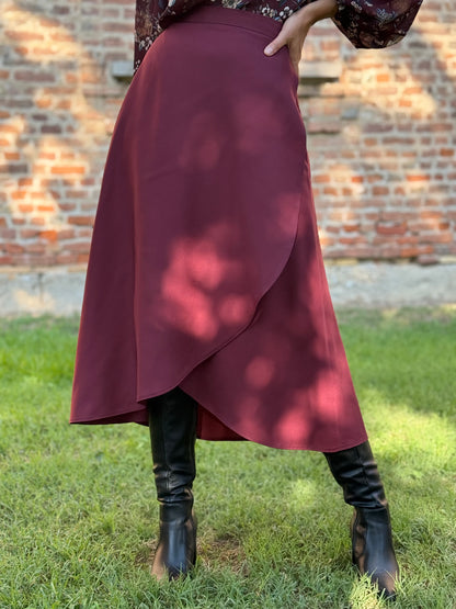 TULIPANO TENCEL BORDEAUX