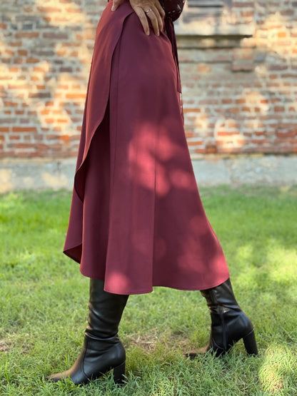 TULIPANO TENCEL BORDEAUX