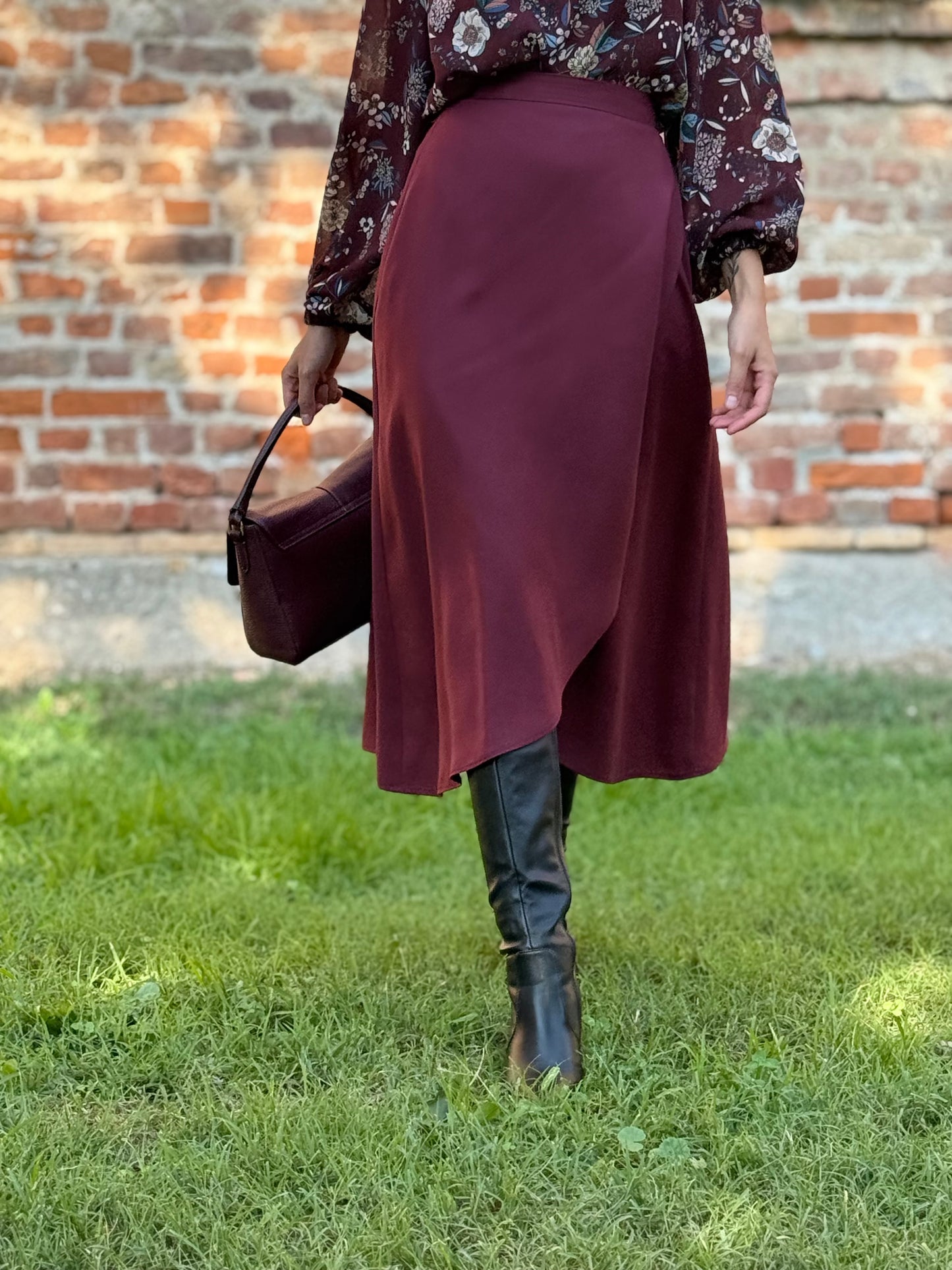 TULIPANO TENCEL BORDEAUX