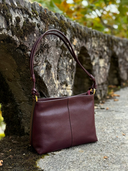 ROSEMARY - VERA PELLE - BORGOGNA