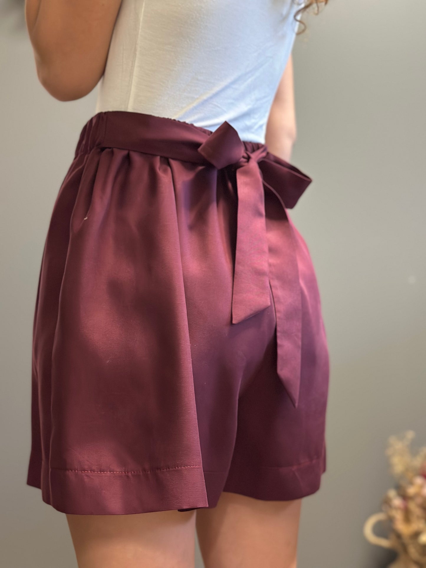 DAISY TENCEL BORDEAUX