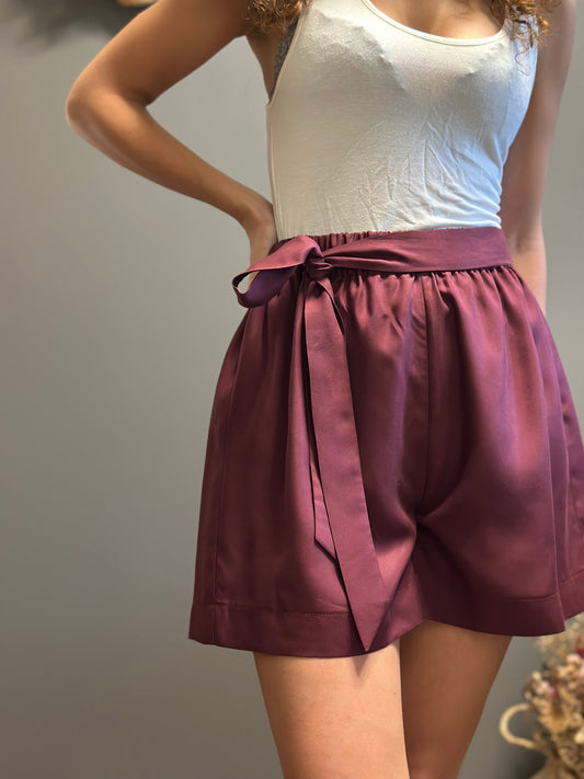 DAISY TENCEL BORDEAUX (pronta consegna)