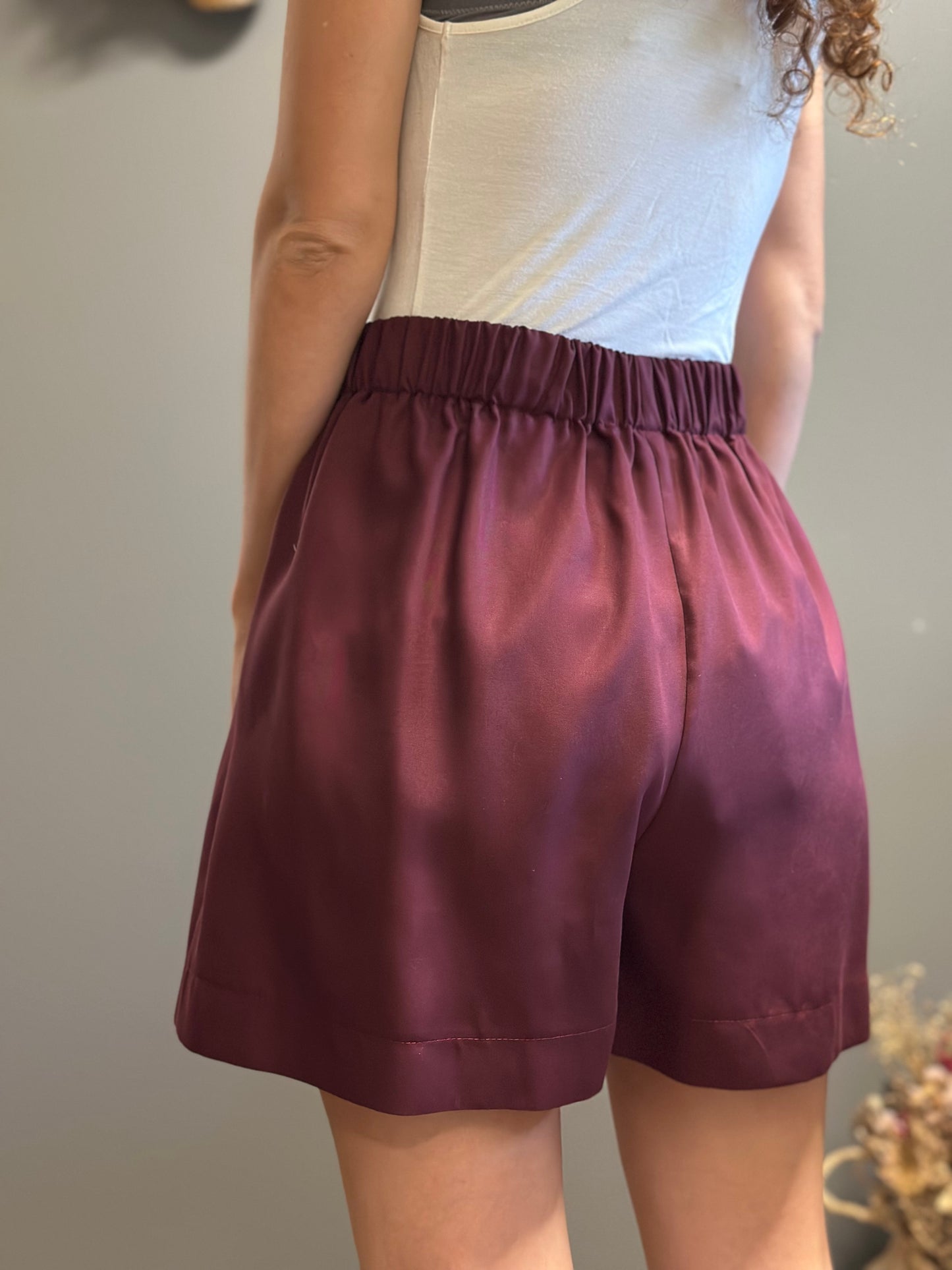 DAISY TENCEL BORDEAUX