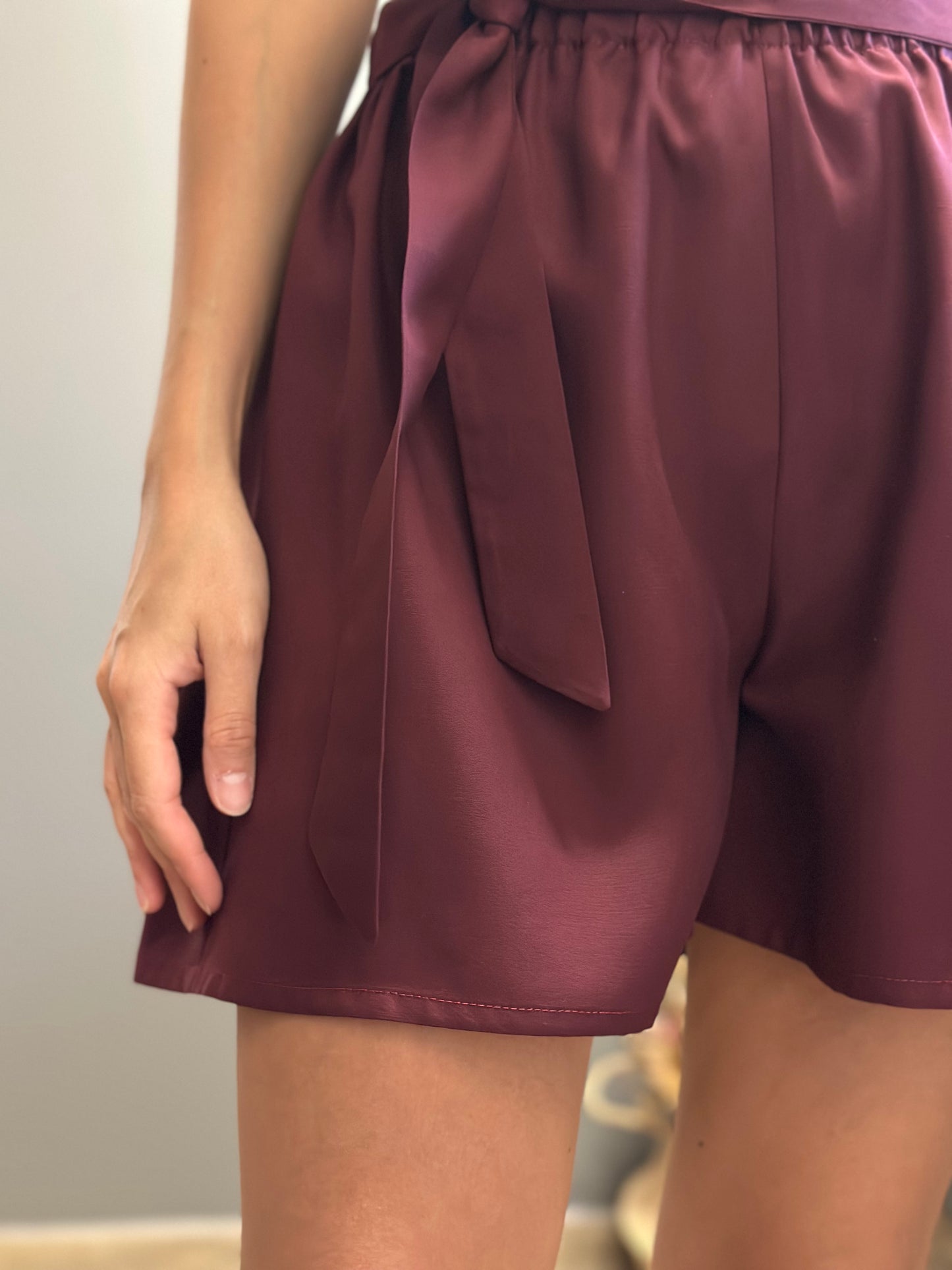 DAISY TENCEL BORDEAUX