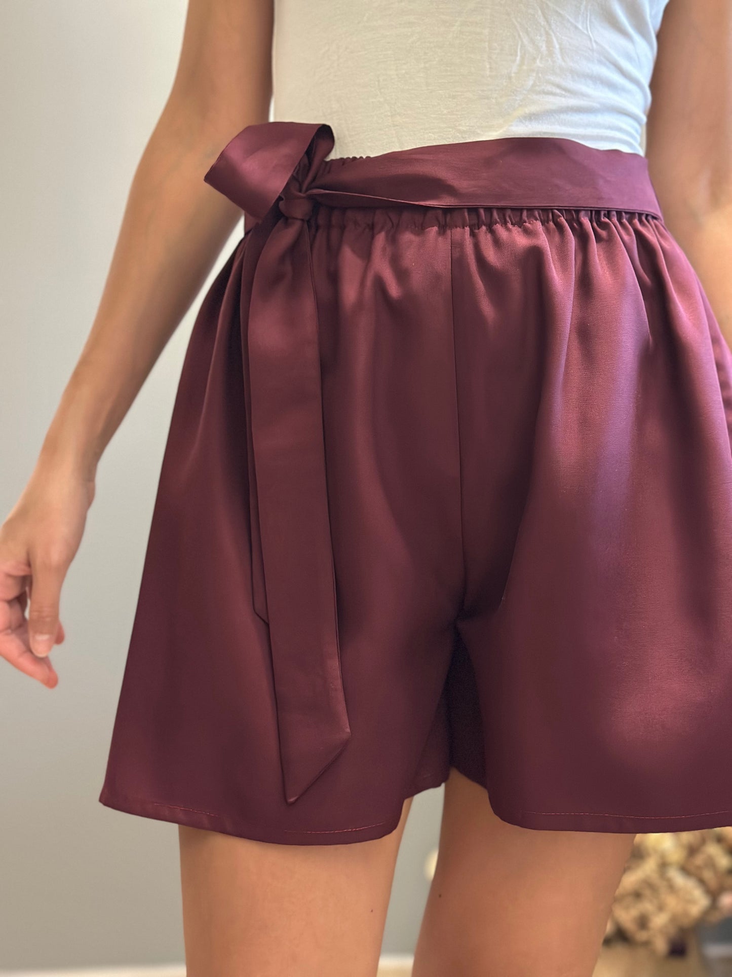 DAISY TENCEL BORDEAUX