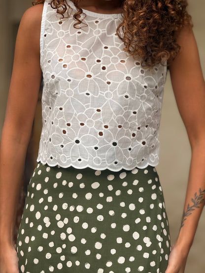 ULIVO COTONE SANGALLO