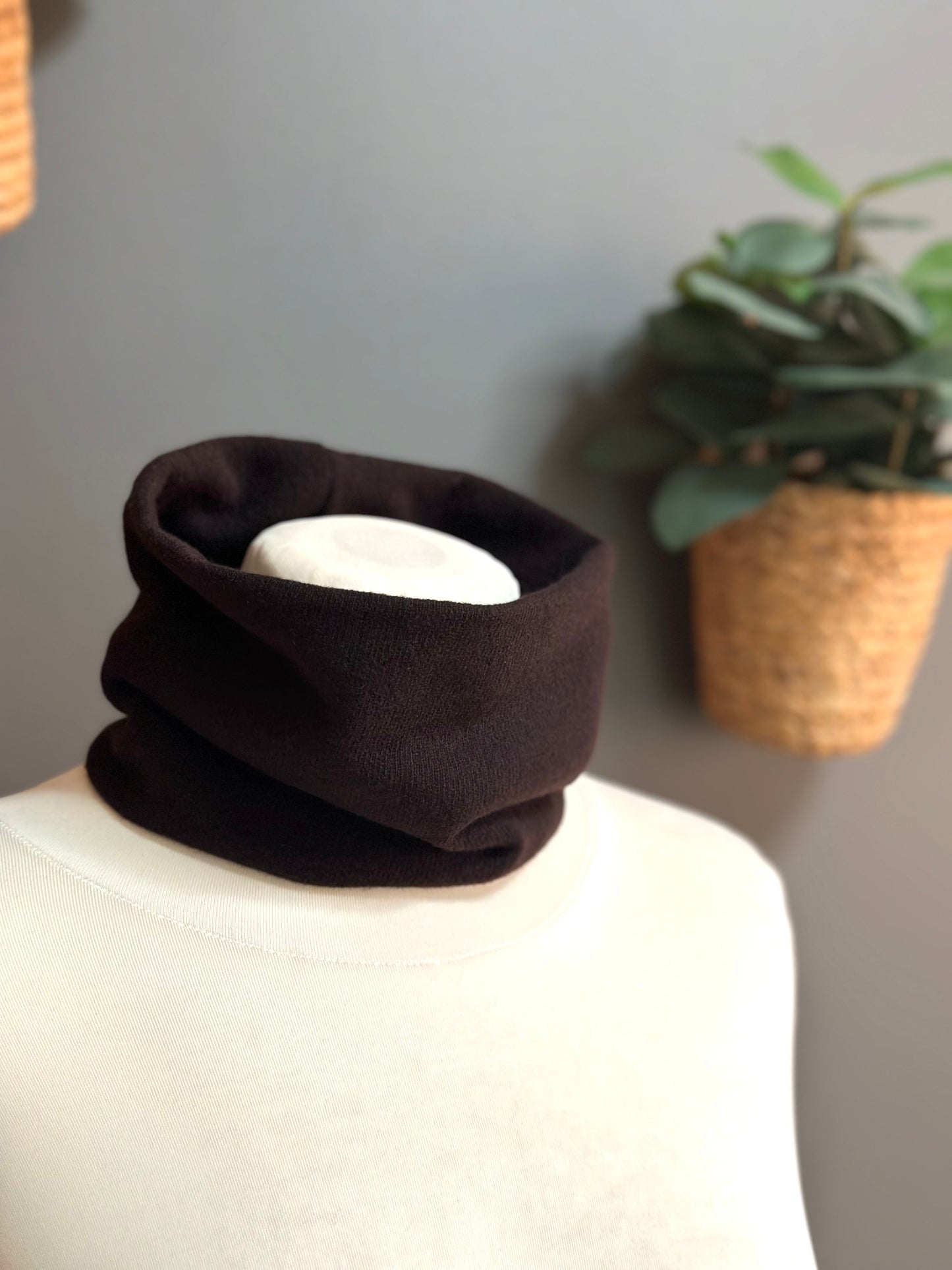 FIOCCO DI NEVE MARRONE