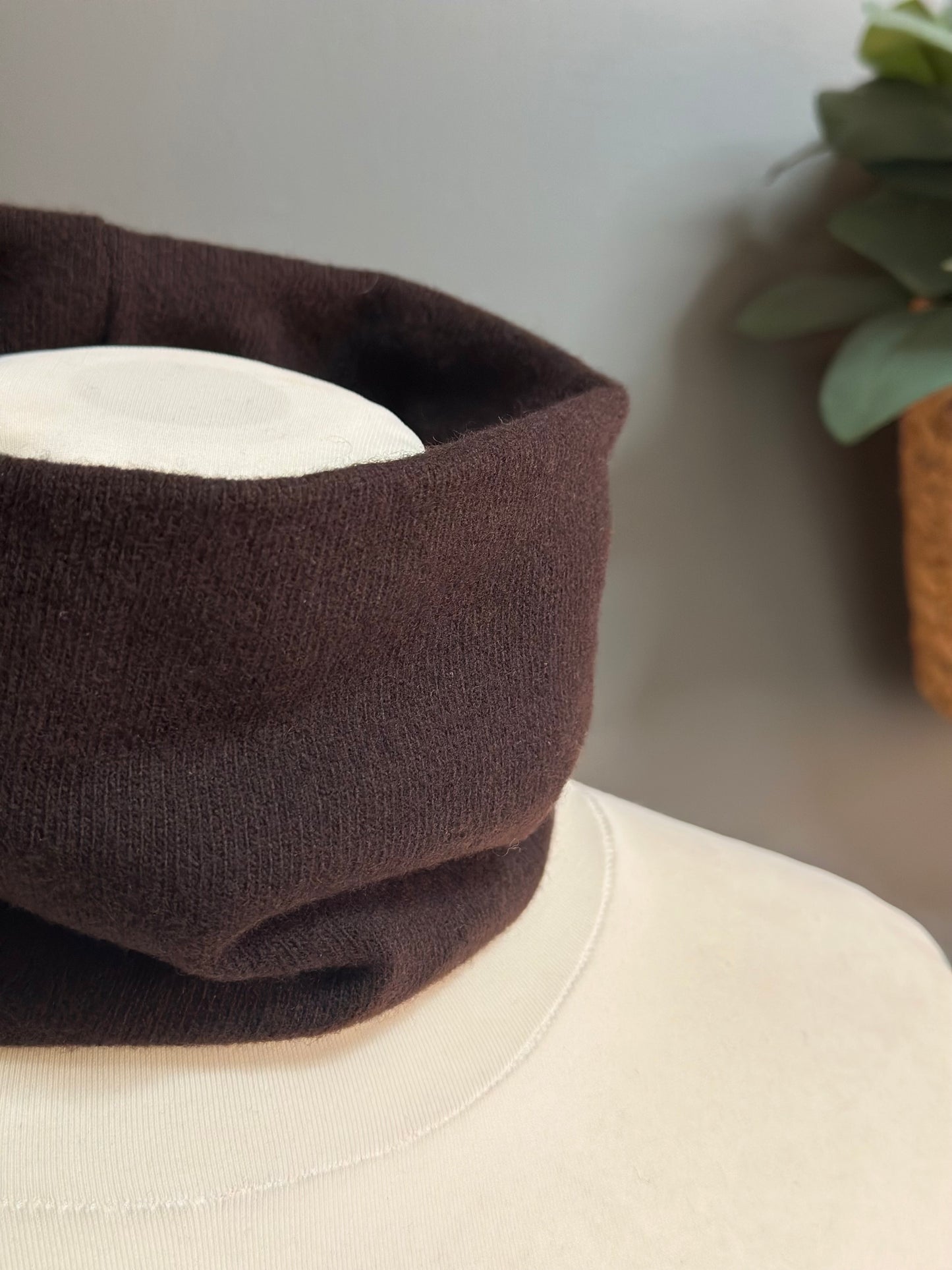 FIOCCO DI NEVE MARRONE