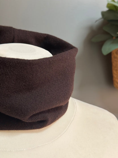 FIOCCO DI NEVE MARRONE