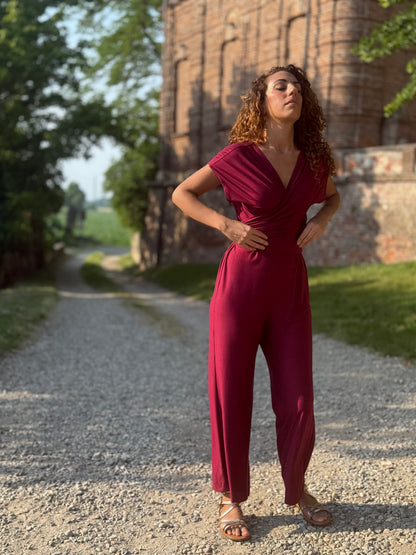 FEELING GOOD pantalone Rugiada Bordeuax