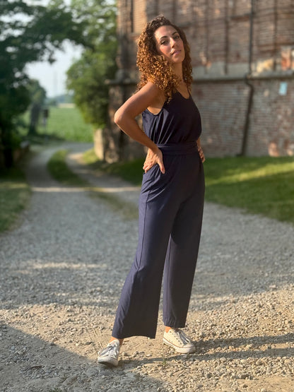 FEELING GOOD pantalone Rugiada Blu