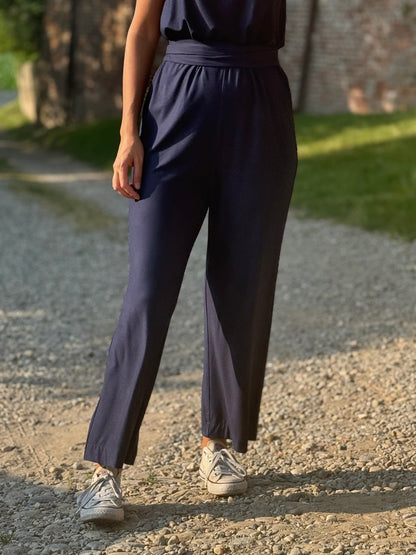 FEELING GOOD pantalone Rugiada Blu