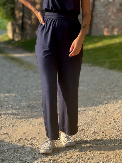 FEELING GOOD pantalone Rugiada Blu