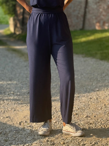 FEELING GOOD pantalone Rugiada Blu